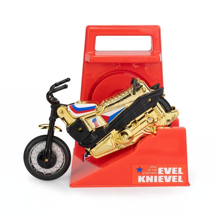 Evel Knievel 50th Anniversary Stunt Cycle - Golden High Jumper