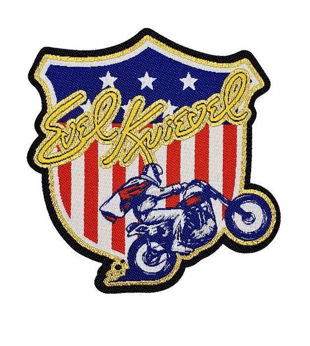 Evel Knievel Shield Patch