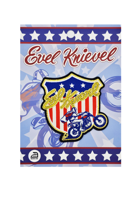 Evel Knievel Shield Patch