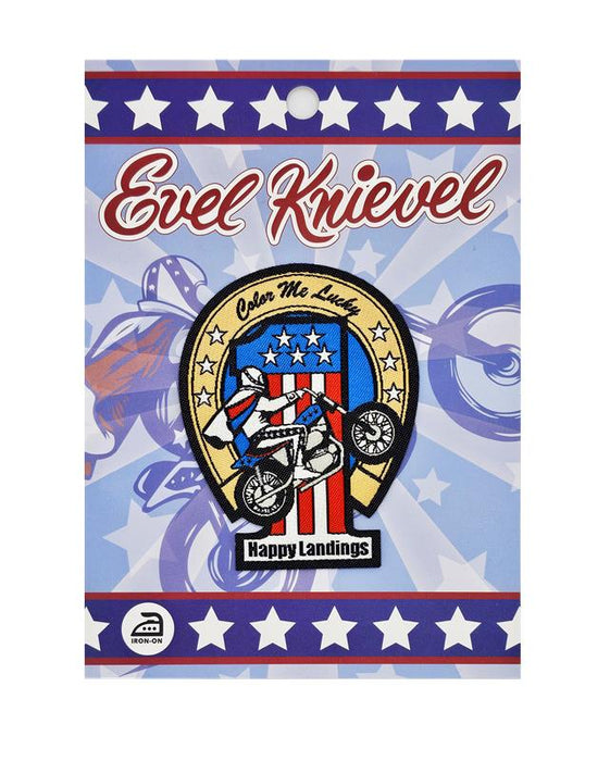 Evel Knievel Happy Landings Patch